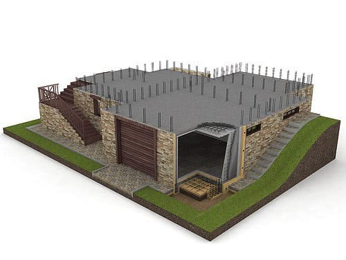 Цокольный этаж своими руками